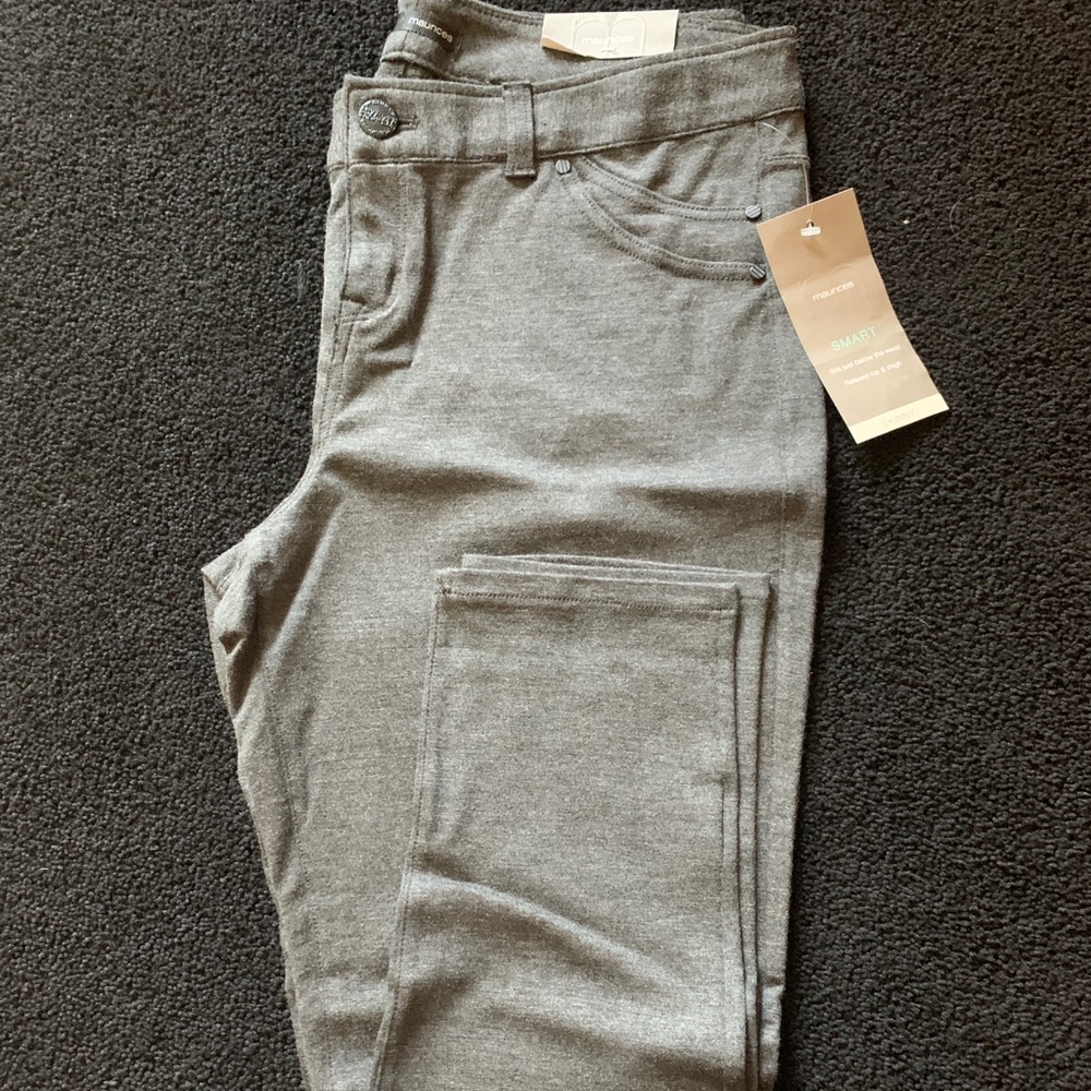Women’s Size Large Maurices DARK GRAY Dress Pants